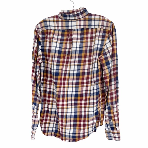 Old Navy Slim Fit Plaid Button Up Shirt Size Small - Picture 10 of 10